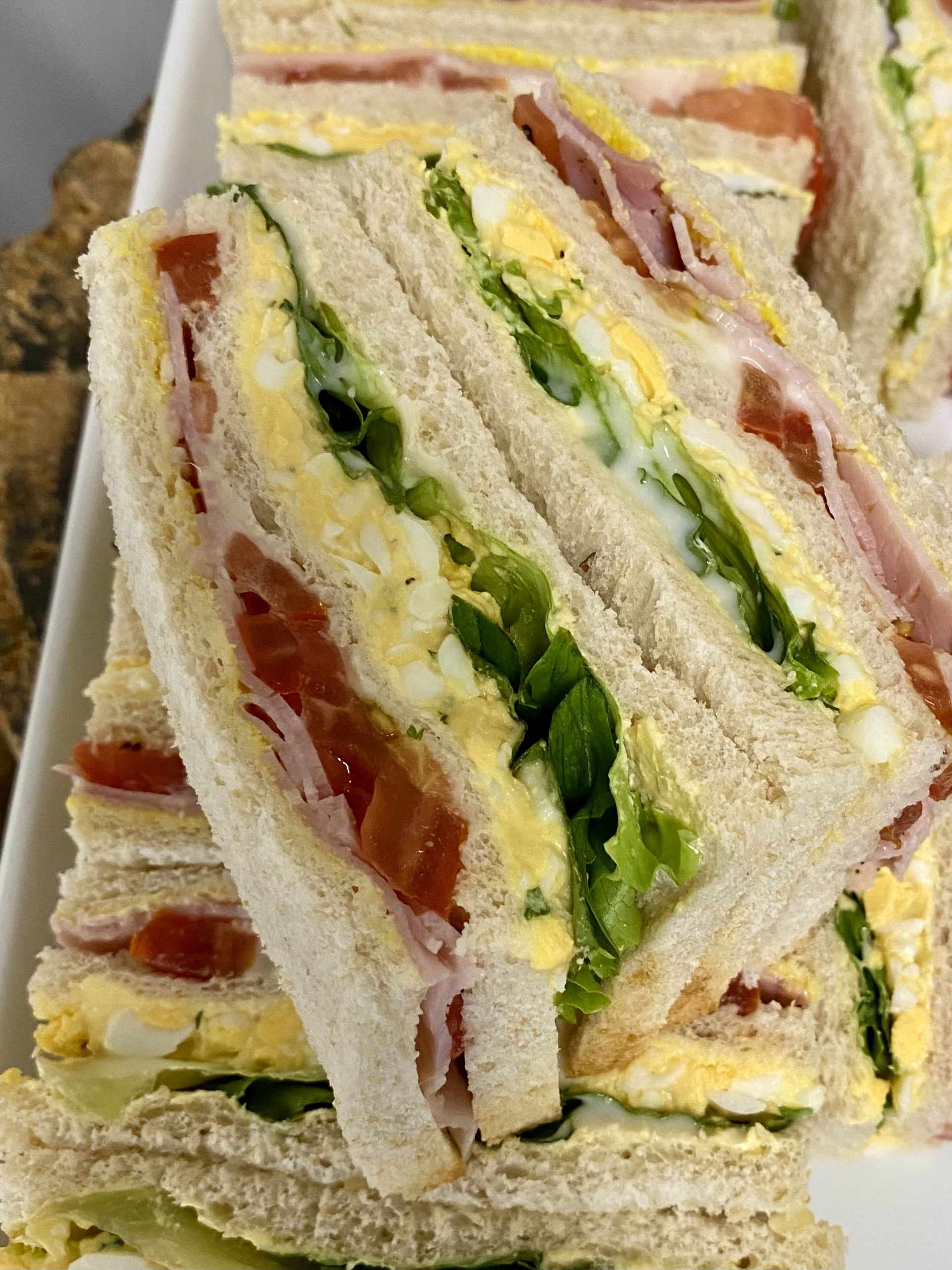 Gourmet Ham Club Sandwich - JUZ CATERING & DELICACY CAFE